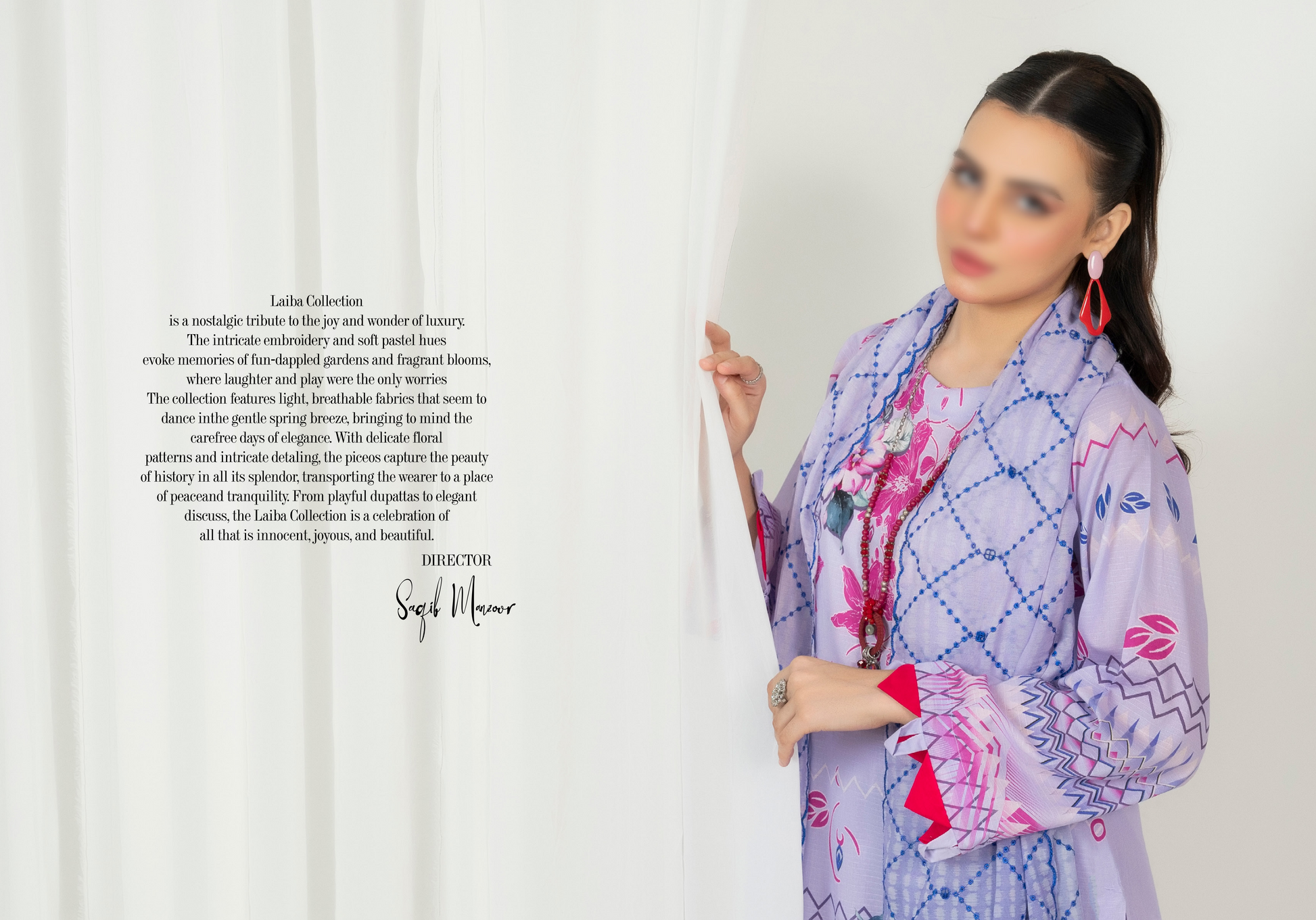 EMBELLISH | Exclusive Digital Print Lawn Shirt with Diamond Embroided Dupatta
