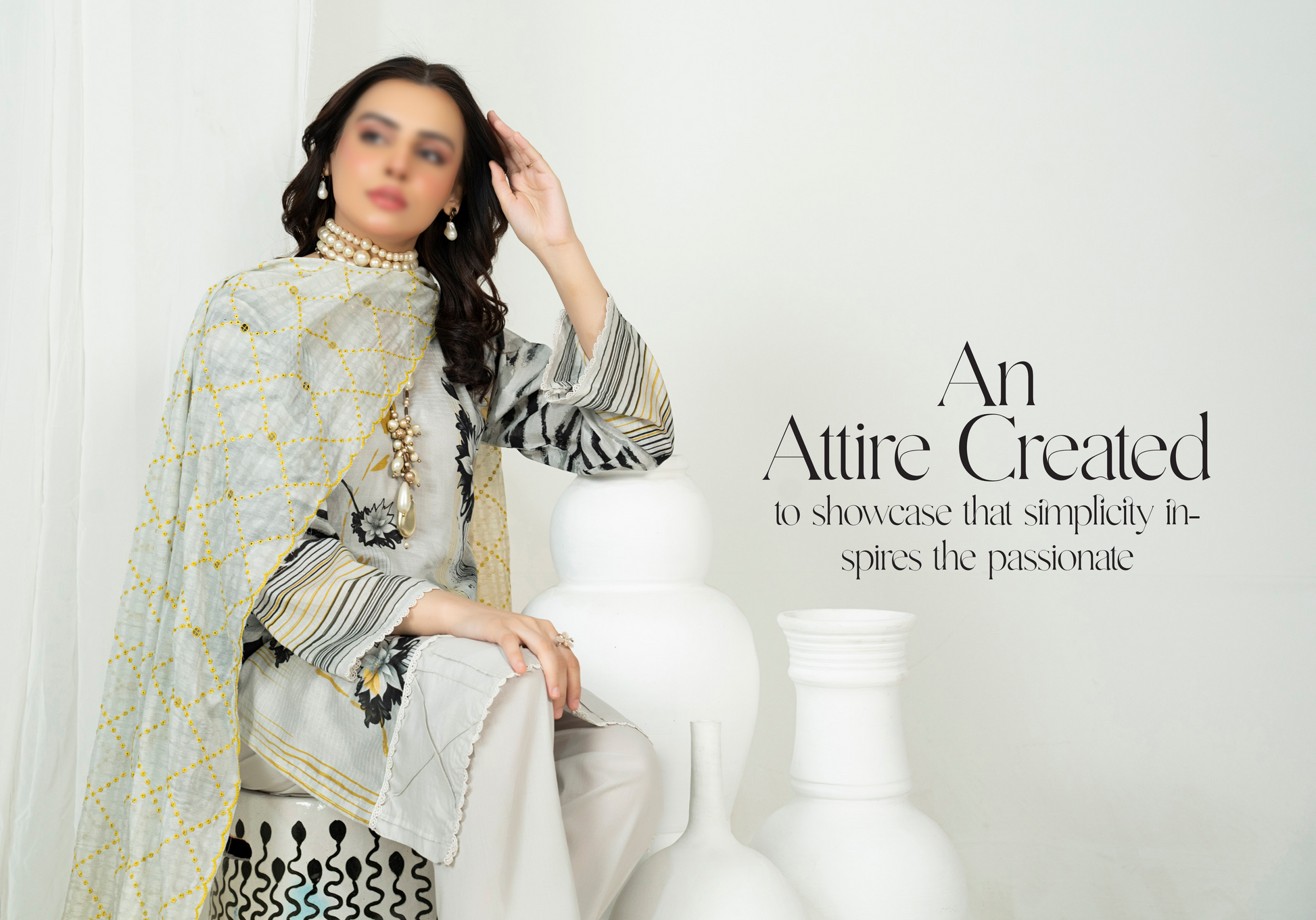 EMBELLISH | Exclusive Digital Print Lawn Shirt with Diamond Embroided Dupatta